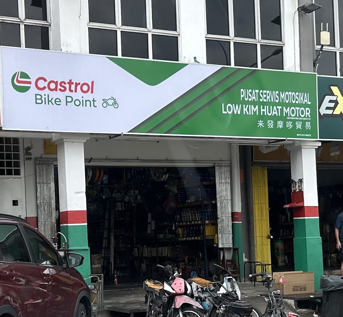 Castrol Bike Point - Low Kim Huat Motor in Rawang