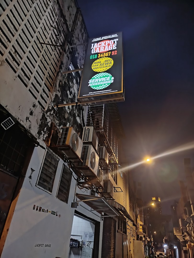 Jackpot Garage Kuala Lumpur Motorcycle Workshop near Bangsar Bengkel Motor KL Repair — photo 1