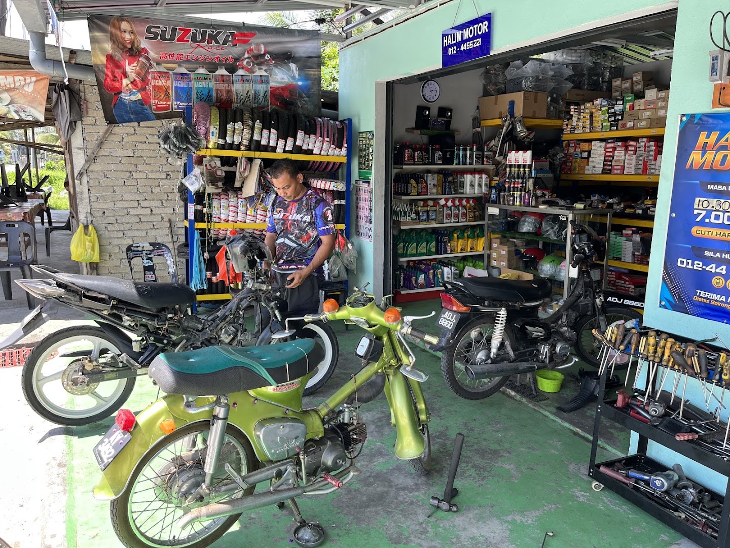 Halim Motor in Batu Kurau