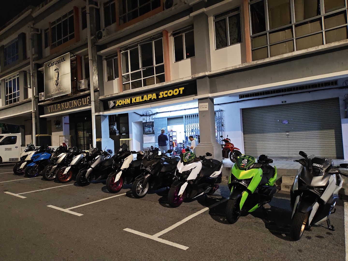 Nineteen Scoot Work in Sepang