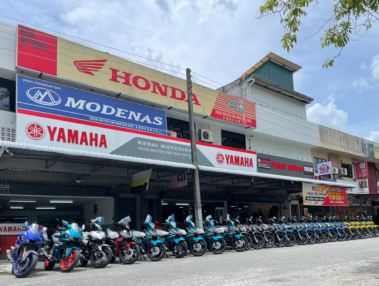 Yamaha YQS Kedai Motor Eng Wan Sdn. Bhd. in Taiping