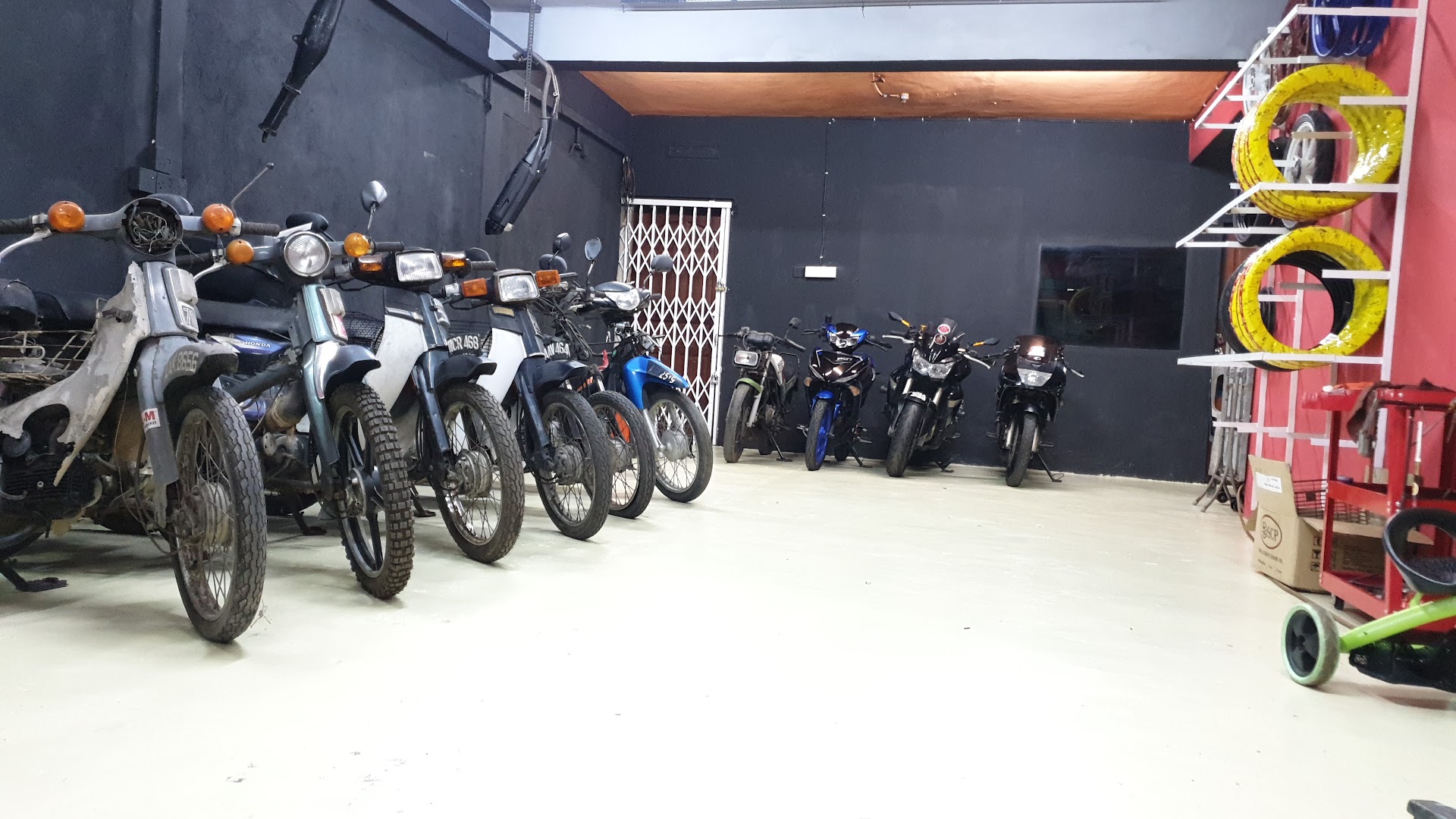 Membaiki/dynotune motosikal in Taiping