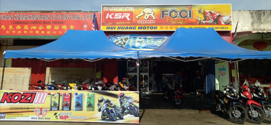 Hui Huang Motor Cheroh Raub in Raub District