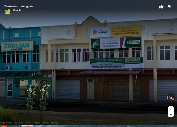 Cemerlang Motor Trading, Setiu, Terengganu in Permaisuri
