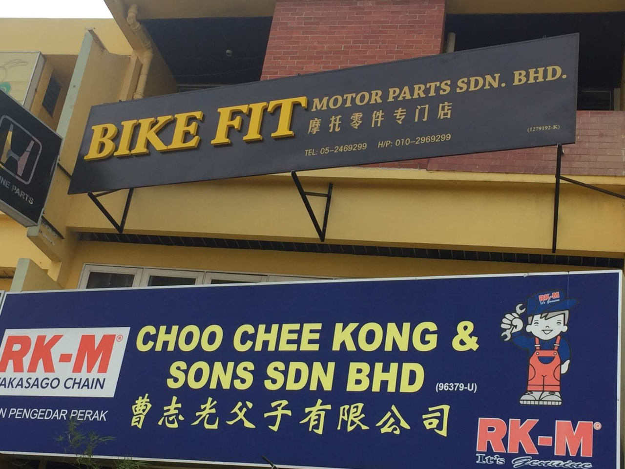 Bike Fit Motor Parts Sdn Bhd in Ipoh