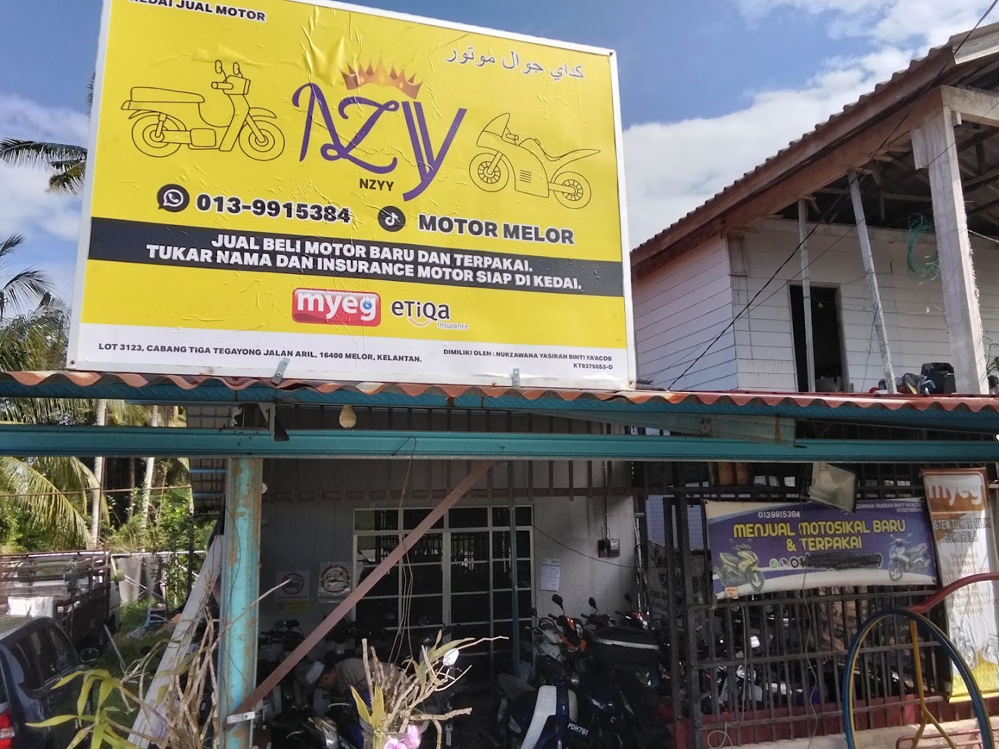 KEDAI JUAL MOTOR NZYY in Melor