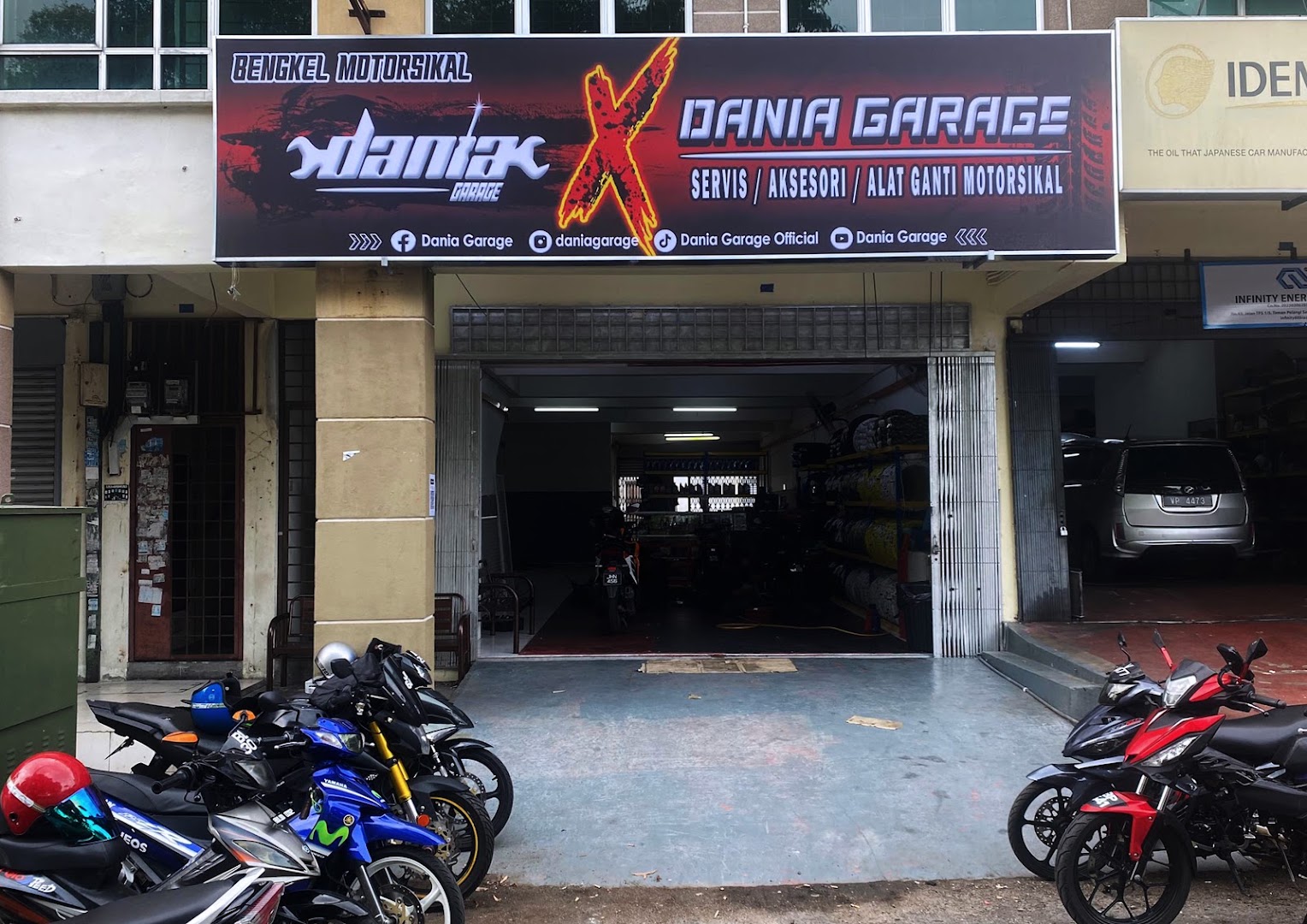 Dania Garage Semenyih - Aksesori, Servis, Minyak Hitam, Repair & Tayar Motor in Semenyih
