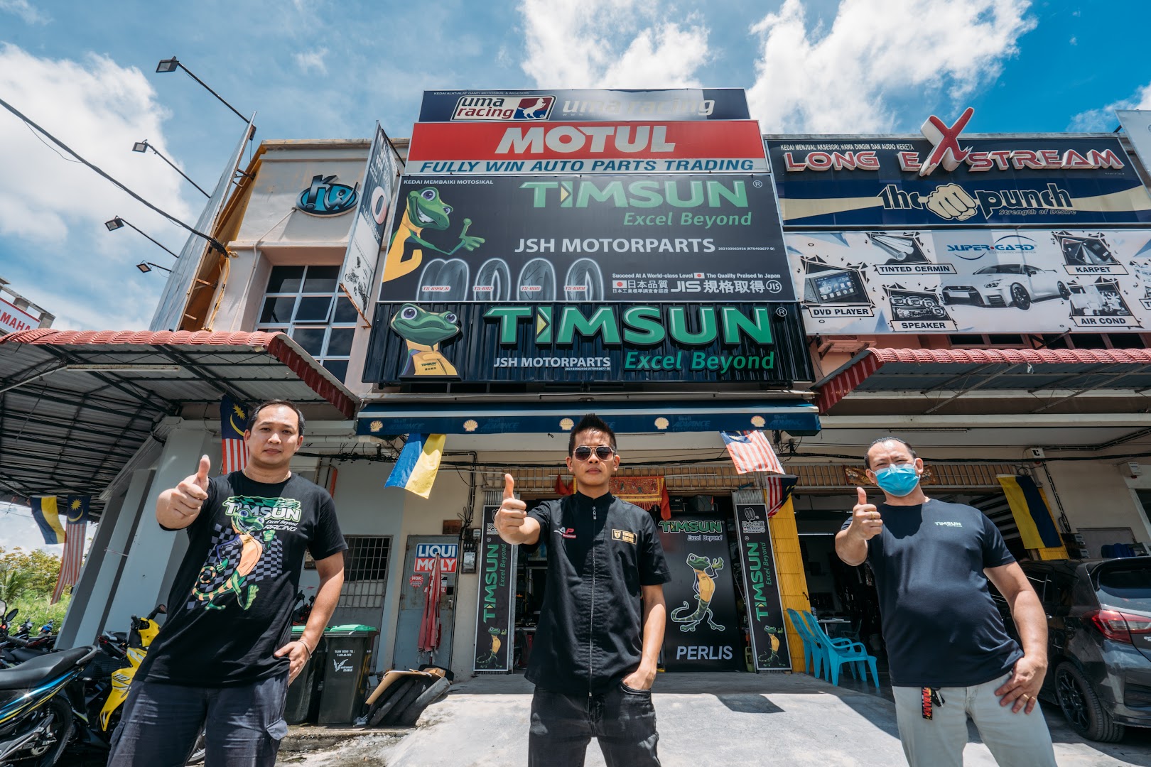 TIMSUN FRANCHISE ARAU PERLIS-JSH MOTORPARTS in Arau