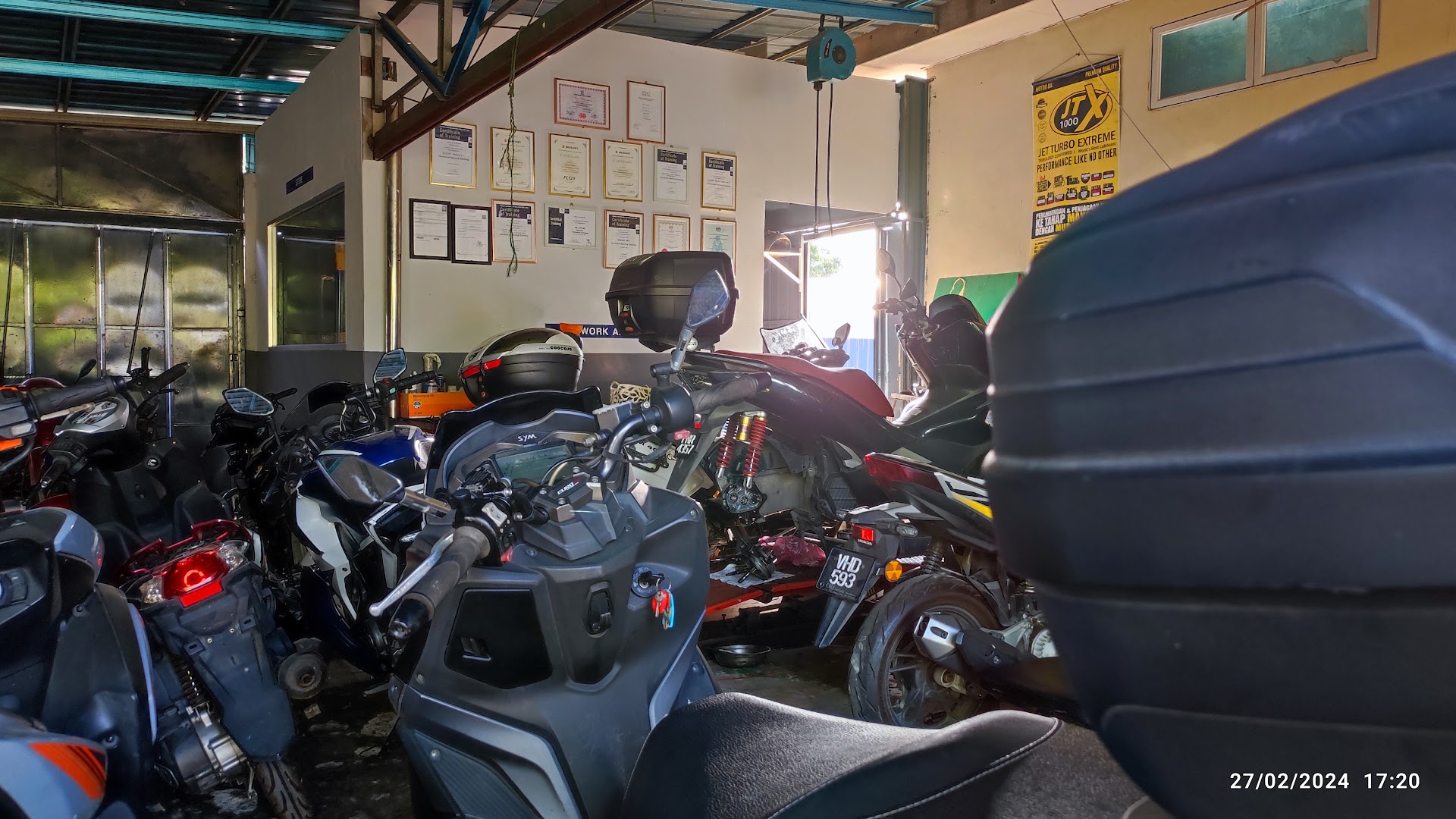 Shahidi motor in Kangar