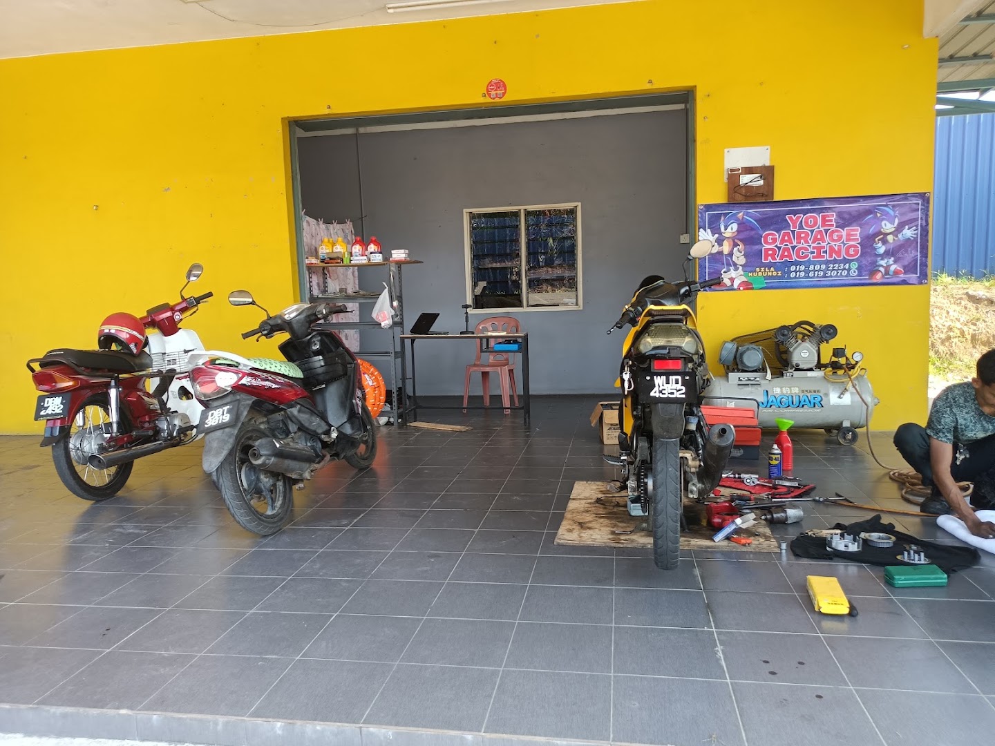 Yoe Garage Racing in Tanah Merah