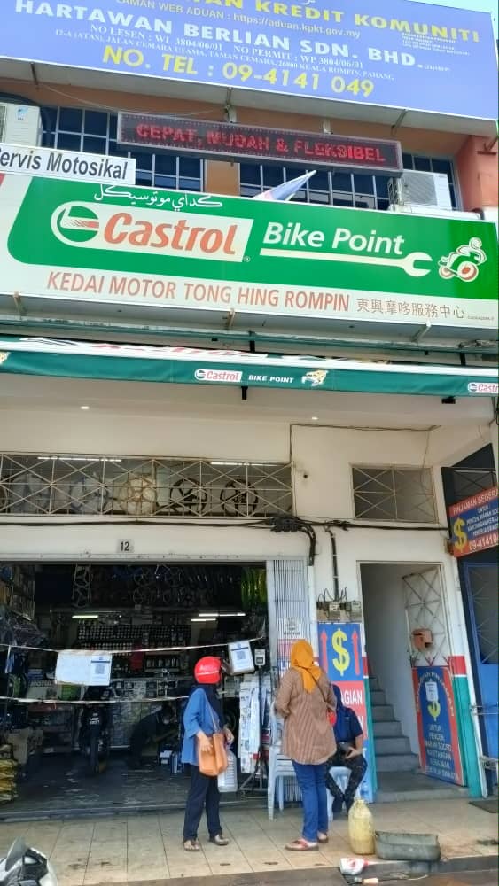 Castrol Bike Point - Kedai Motor Tong Hing Rompin — photo 2