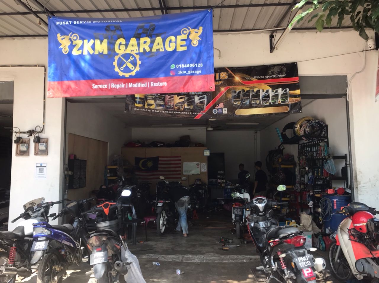 ZKM Garage in Kepala Batas