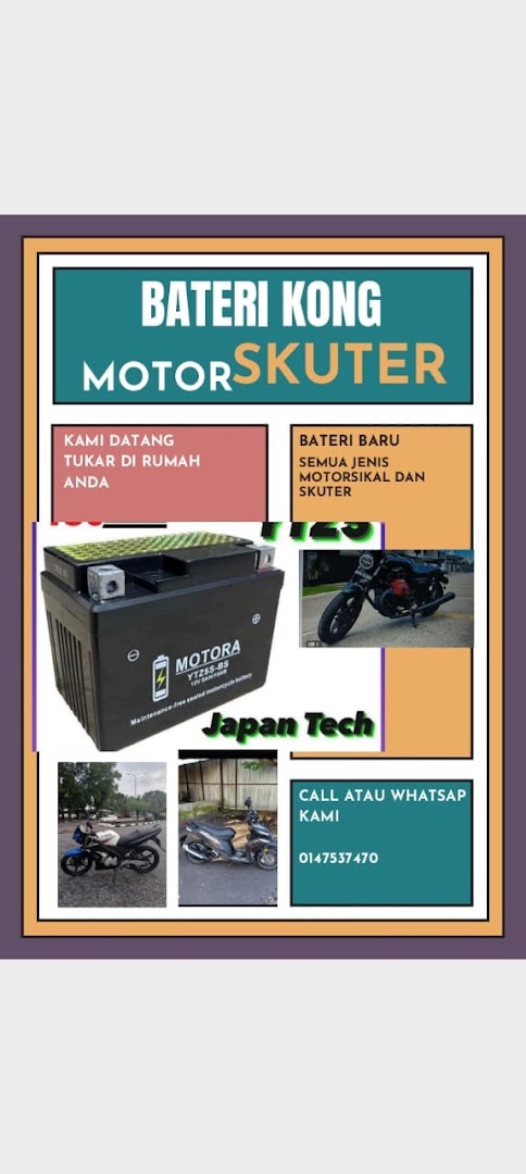 BATERI MOTOR & SKUTER — photo 2