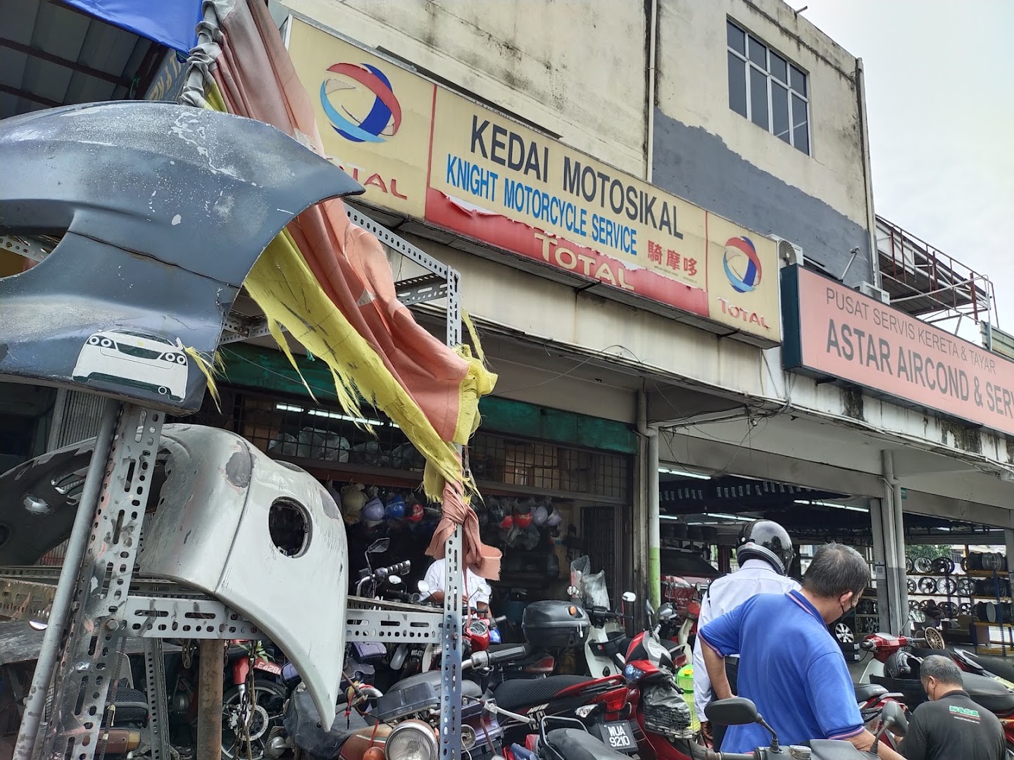Knight Motorcycle Service in Kuala Lumpur