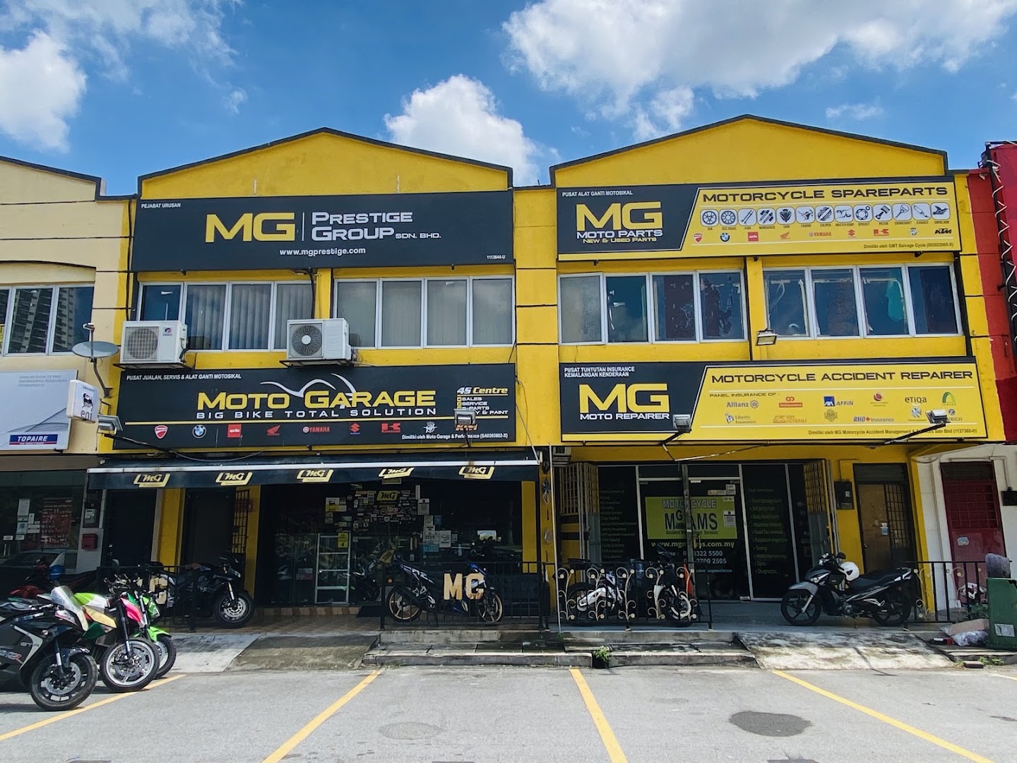 MG Motorcycle Spare Parts in Puchong