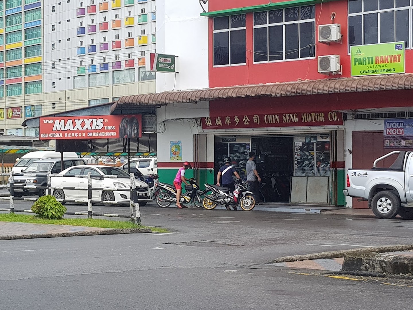 Castrol Bike Point - Chin Seng Motor Co. in Limbang