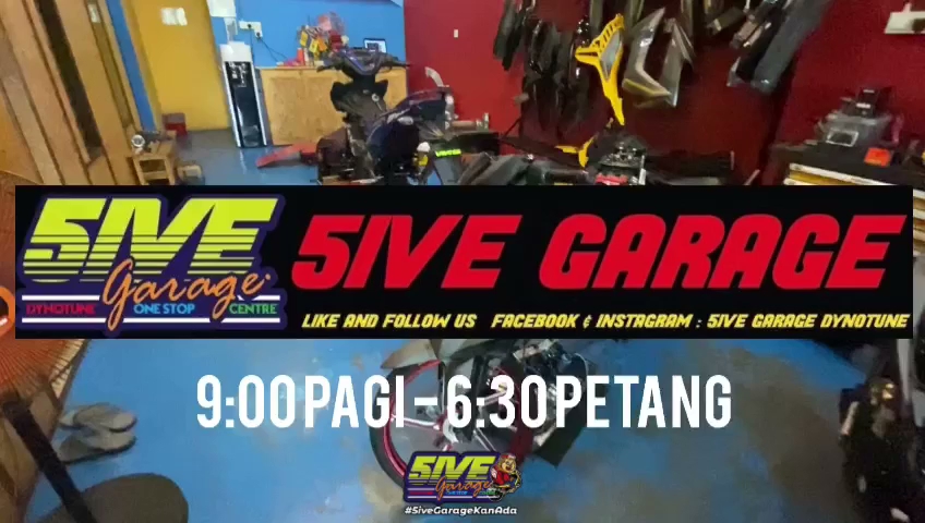5IVE GARAGE DYNOTUNE & BENGKEL, AKSESORI MOTORSIKAL in Sri Gading