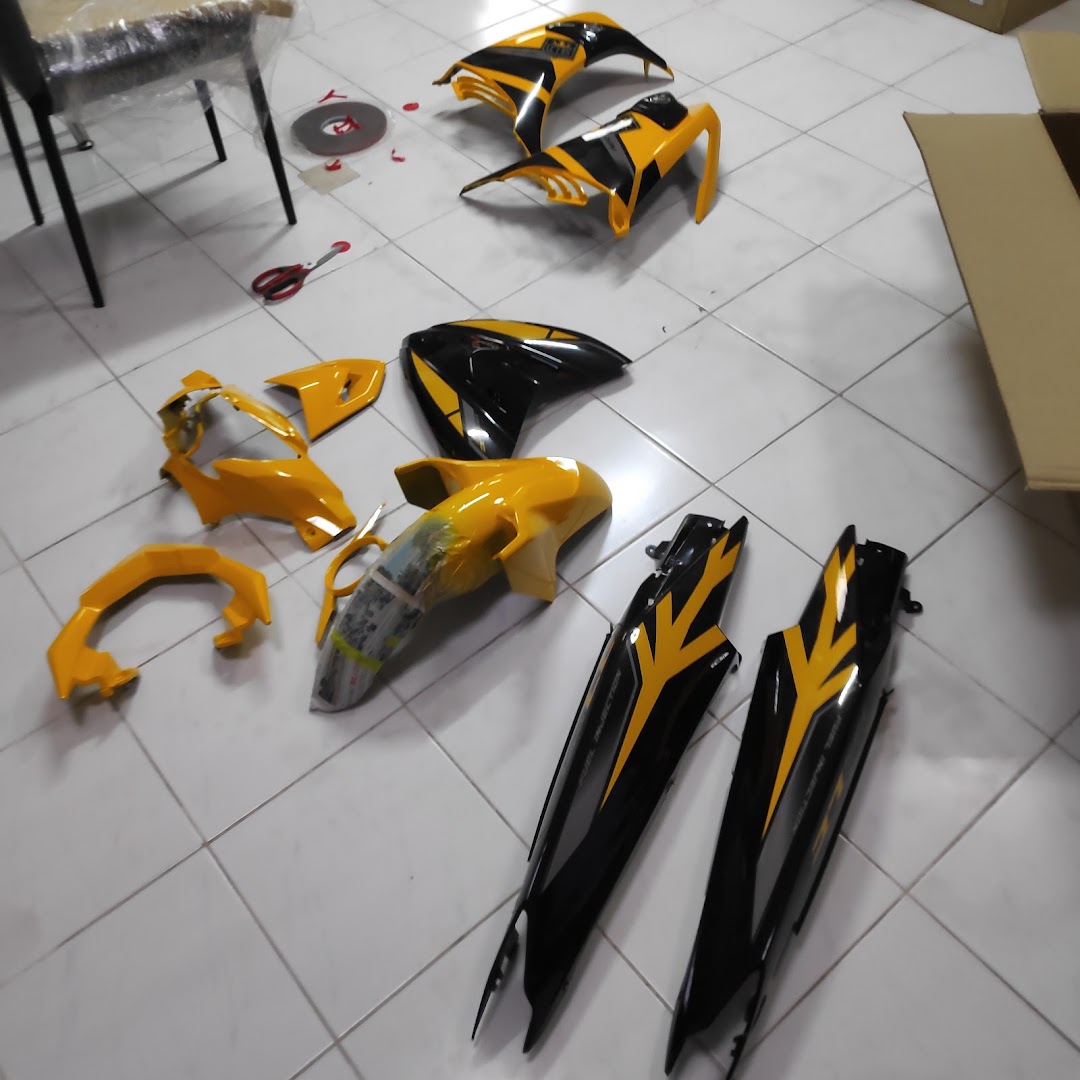 PT Motorsports Penang Motorcycle Spare Parts Cover Set Motor in Air Itam