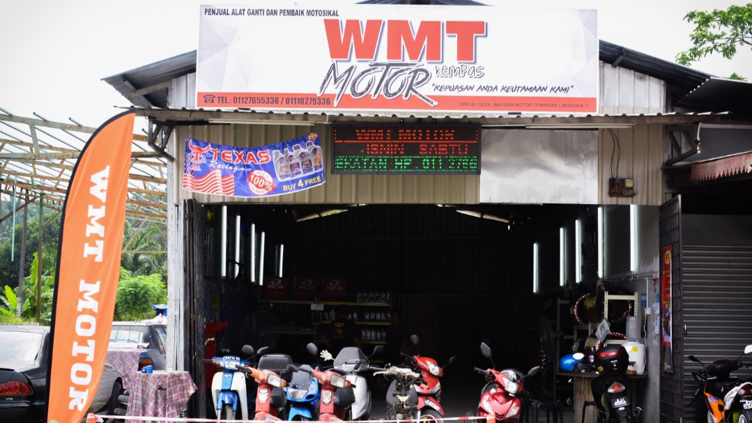KEDAI TAYAR DAN SPORTRIM MOTOSIKAL in Senai