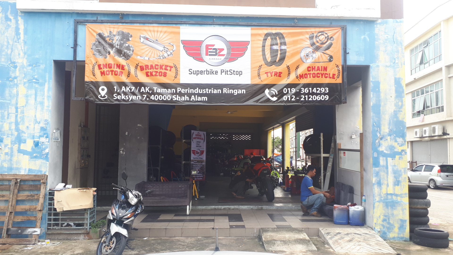 FBZ Bikes Garage in Shah Alam