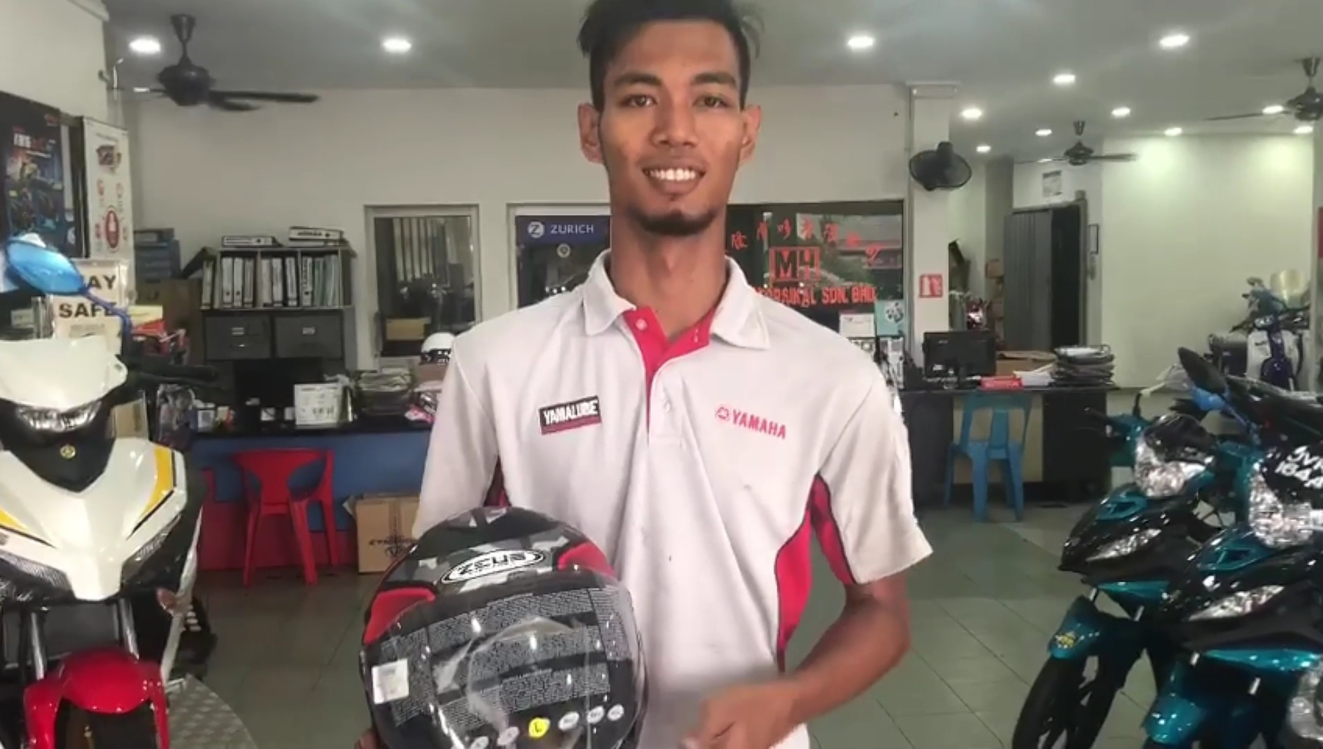 YQS - M.H Motorsikal Sdn. Bhd. 美發摩哆有限公司 YAMAHA HONDA, Pontian, Johore. — photo 2