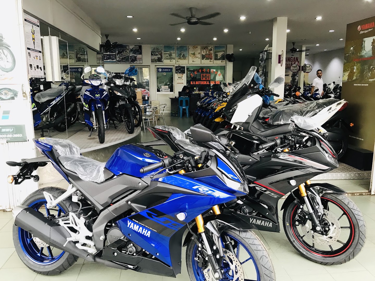 YQS - M.H Motorsikal Sdn. Bhd. 美發摩哆有限公司 YAMAHA HONDA, Pontian, Johore. — photo 3