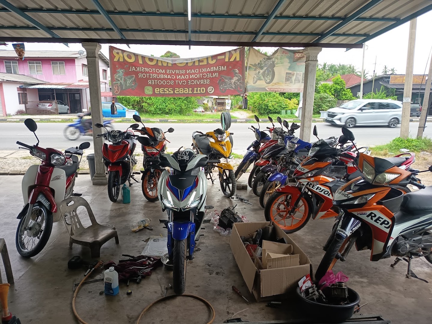 Ki-jeng motor in Kota Bharu