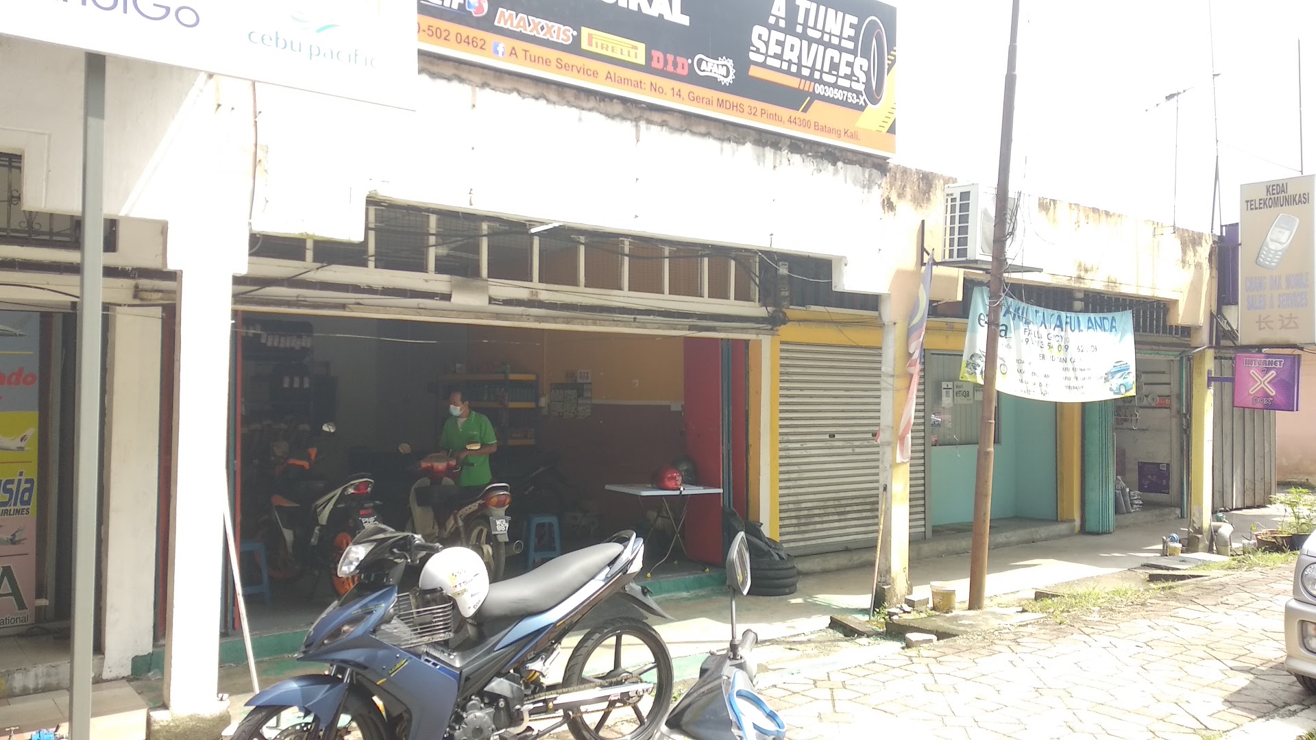 A tune service in Batang Kali