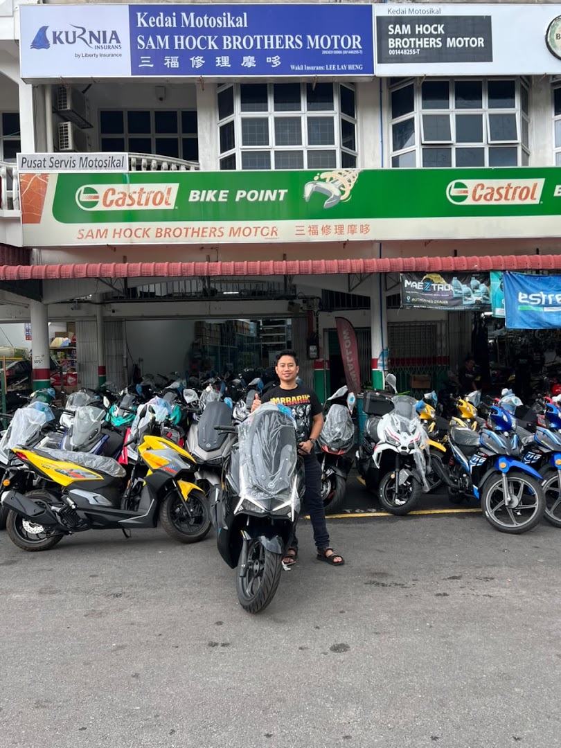 Castrol Bike Point - Sam Hock Brothers Motor in Si Rusa