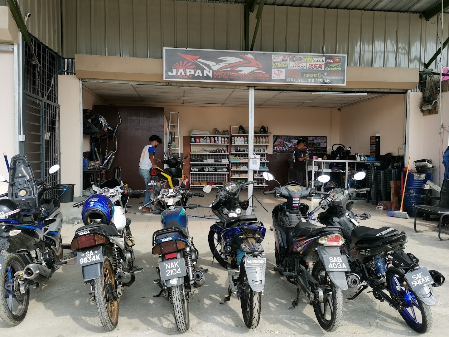 Japan motorworks in Tuaran