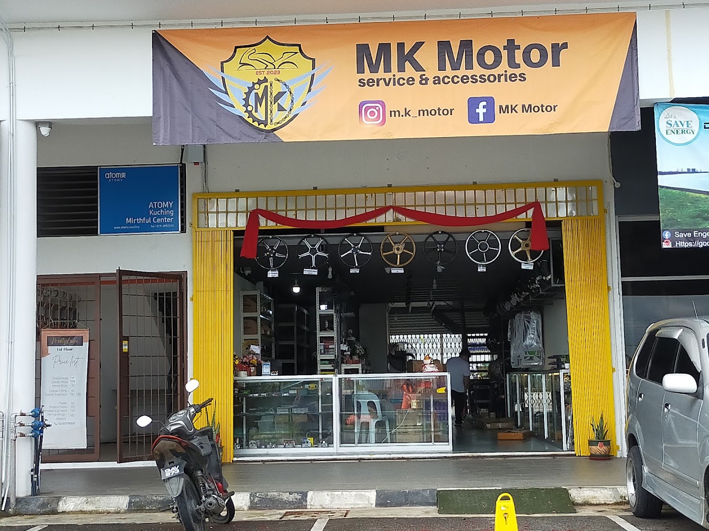 MK Motor service and accessories in Kuching