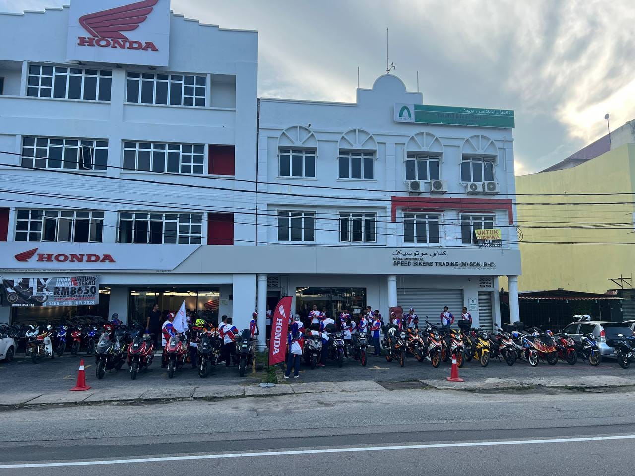 Honda Impian X Speed Bikers in Kota Bharu