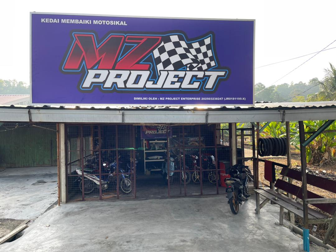 Kedai Baiki Motosikal MZ PROJECT in Simpang Empat Semanggol