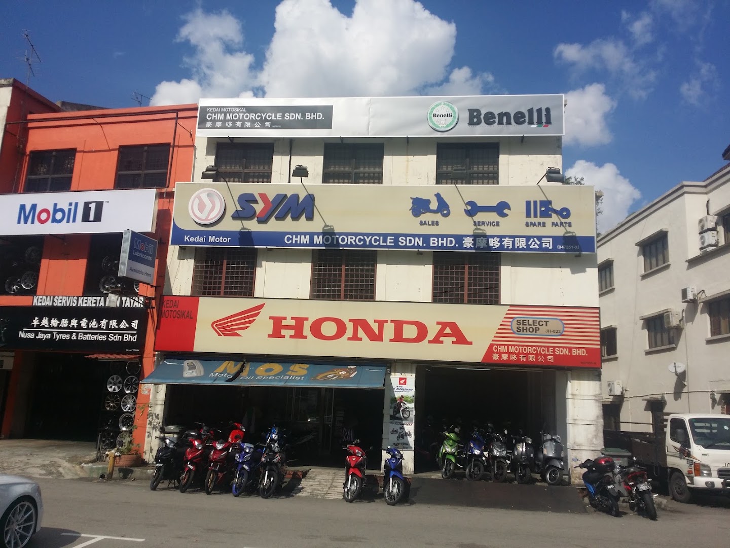 Chm Motorcycle @ Taman Nusa Damai in Pasir Gudang