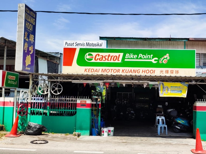 Castrol Bike Point - Kuang Hooi Motor in Bukit Mertajam