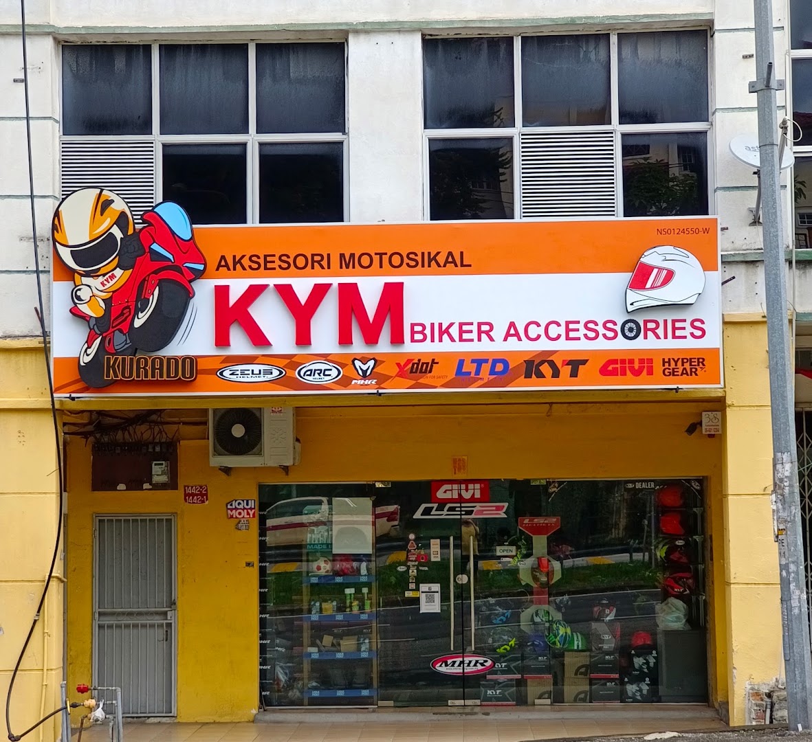 KYM Biker Accessories in Seremban