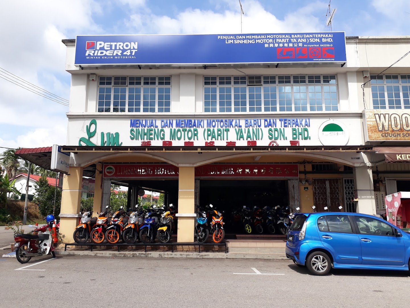 Lim Sinheng Motor in Yong Peng