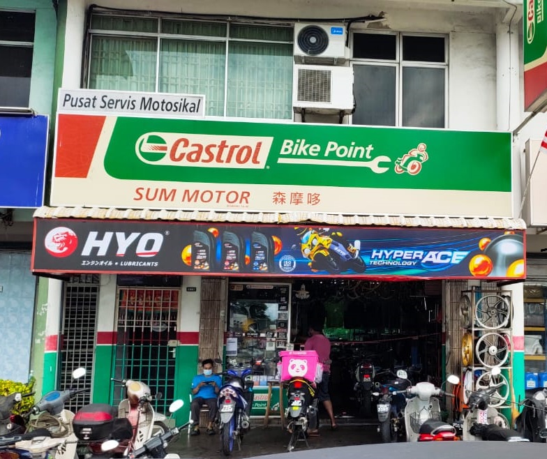 Castrol Bike Point - Sum Motor in Perai