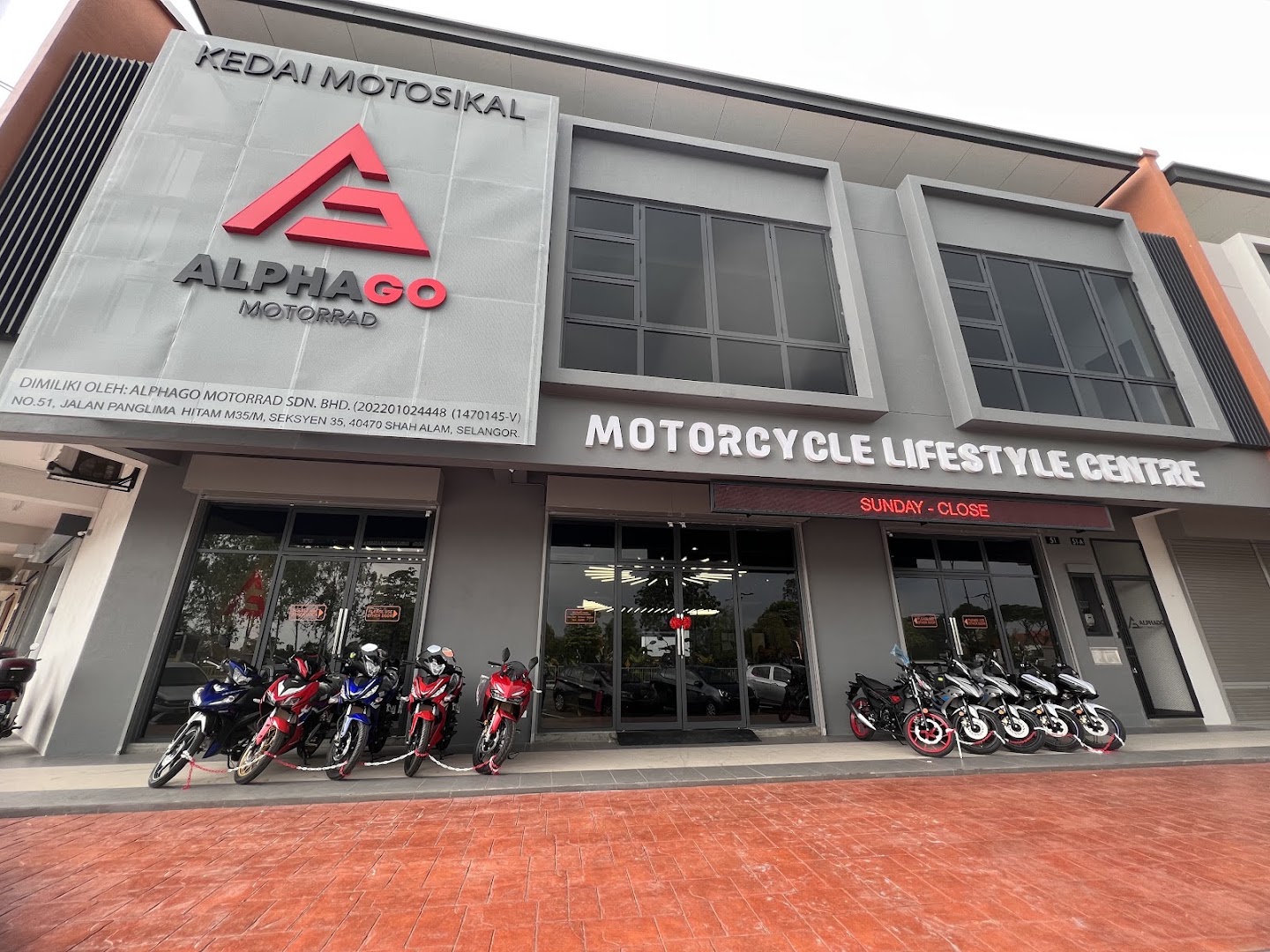 AlphaGo Motorrad Sdn Bhd in Shah Alam