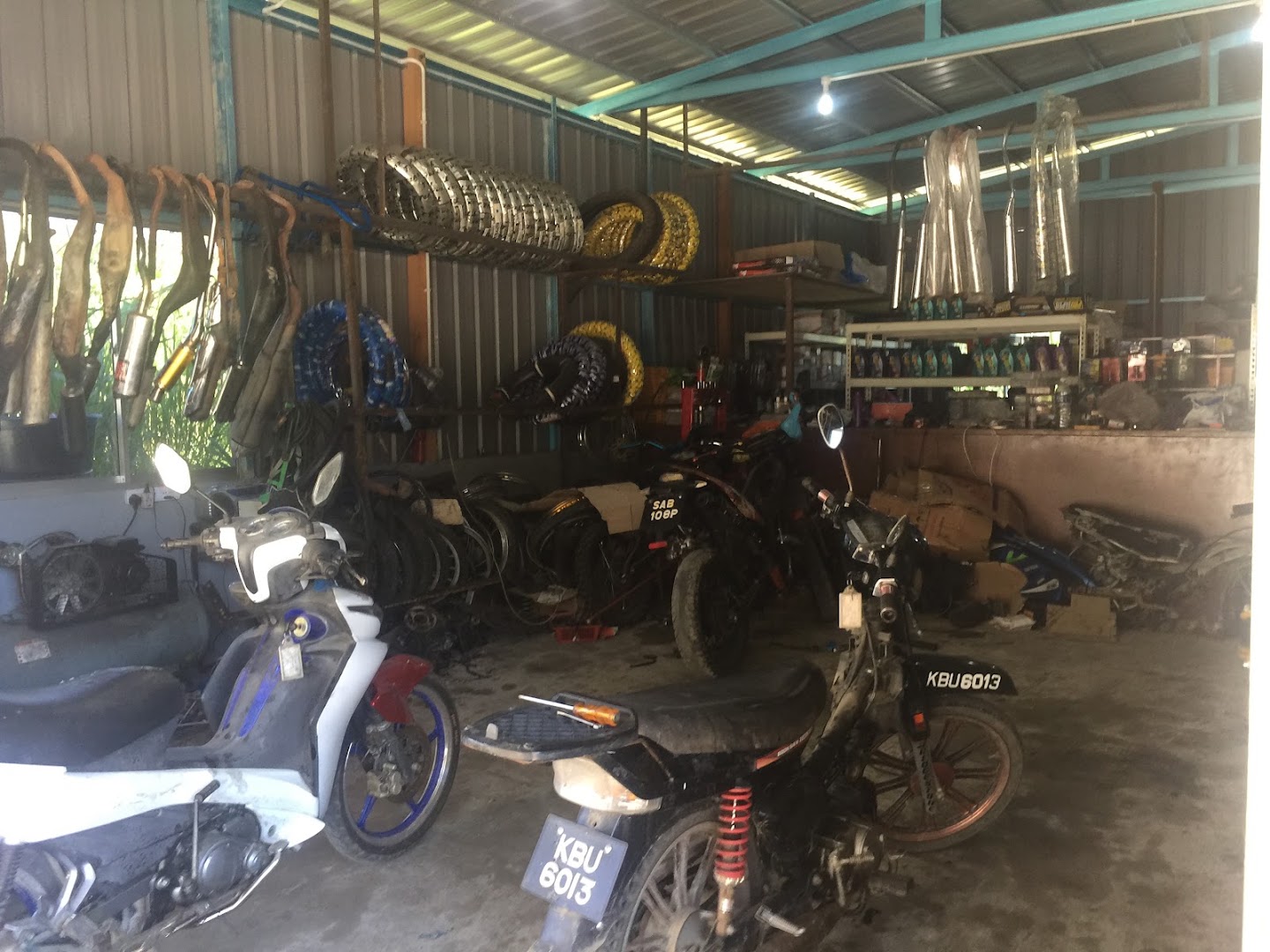 Restu motor in Ranau