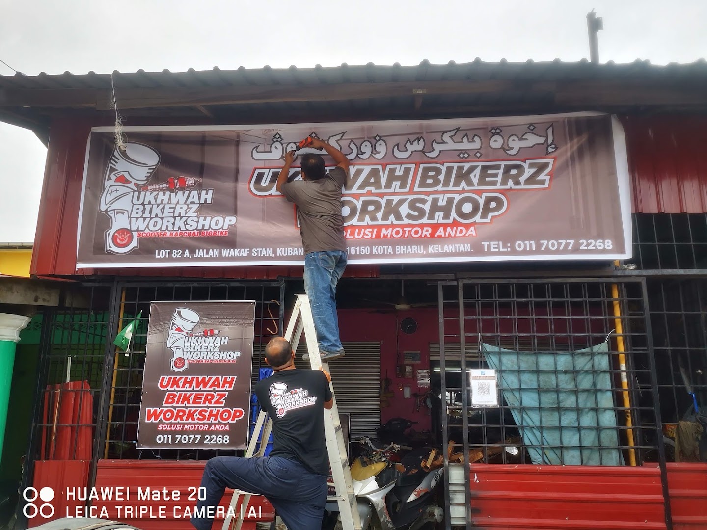 Ukhuwah Bikerz Workshop in Kota Bharu