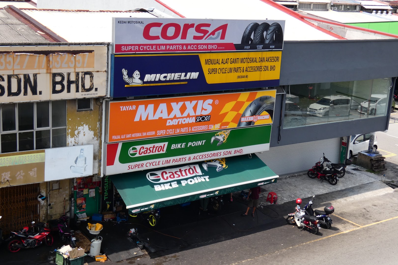 Castrol Bike Point - Super Cycle Lim in Petaling Jaya