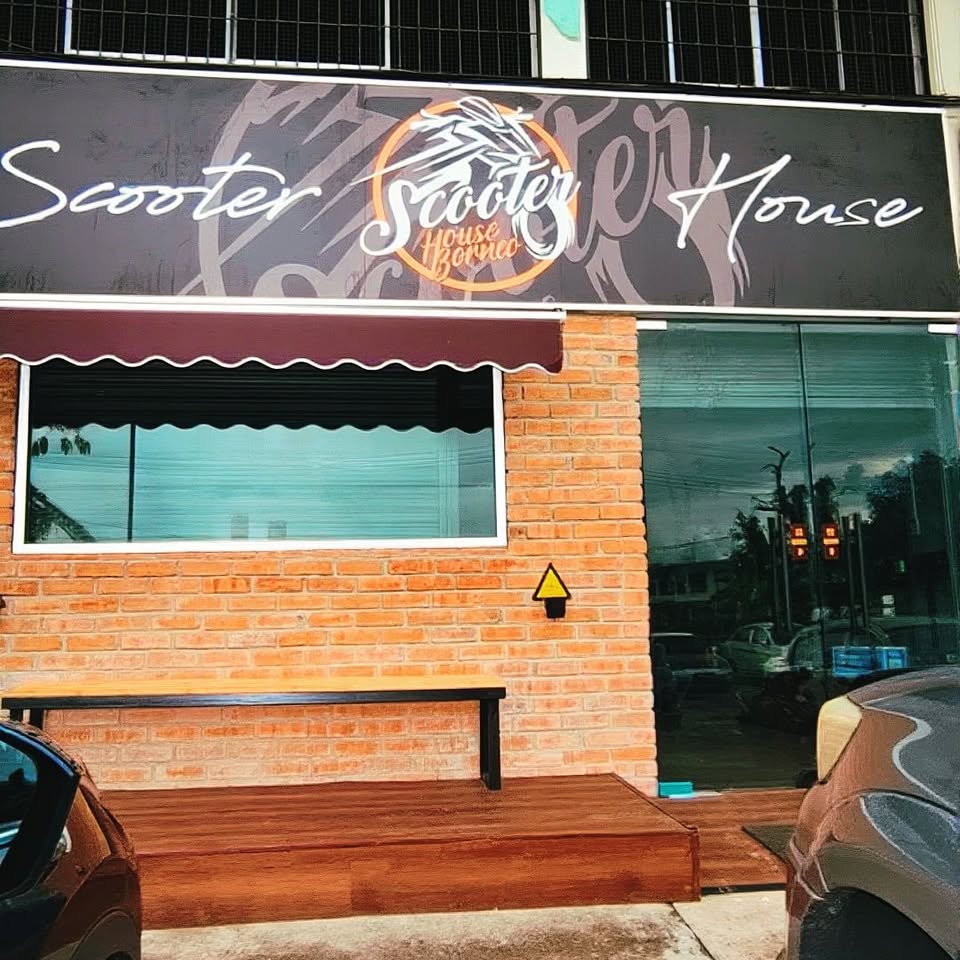 scooter huose in Kota Kinabalu