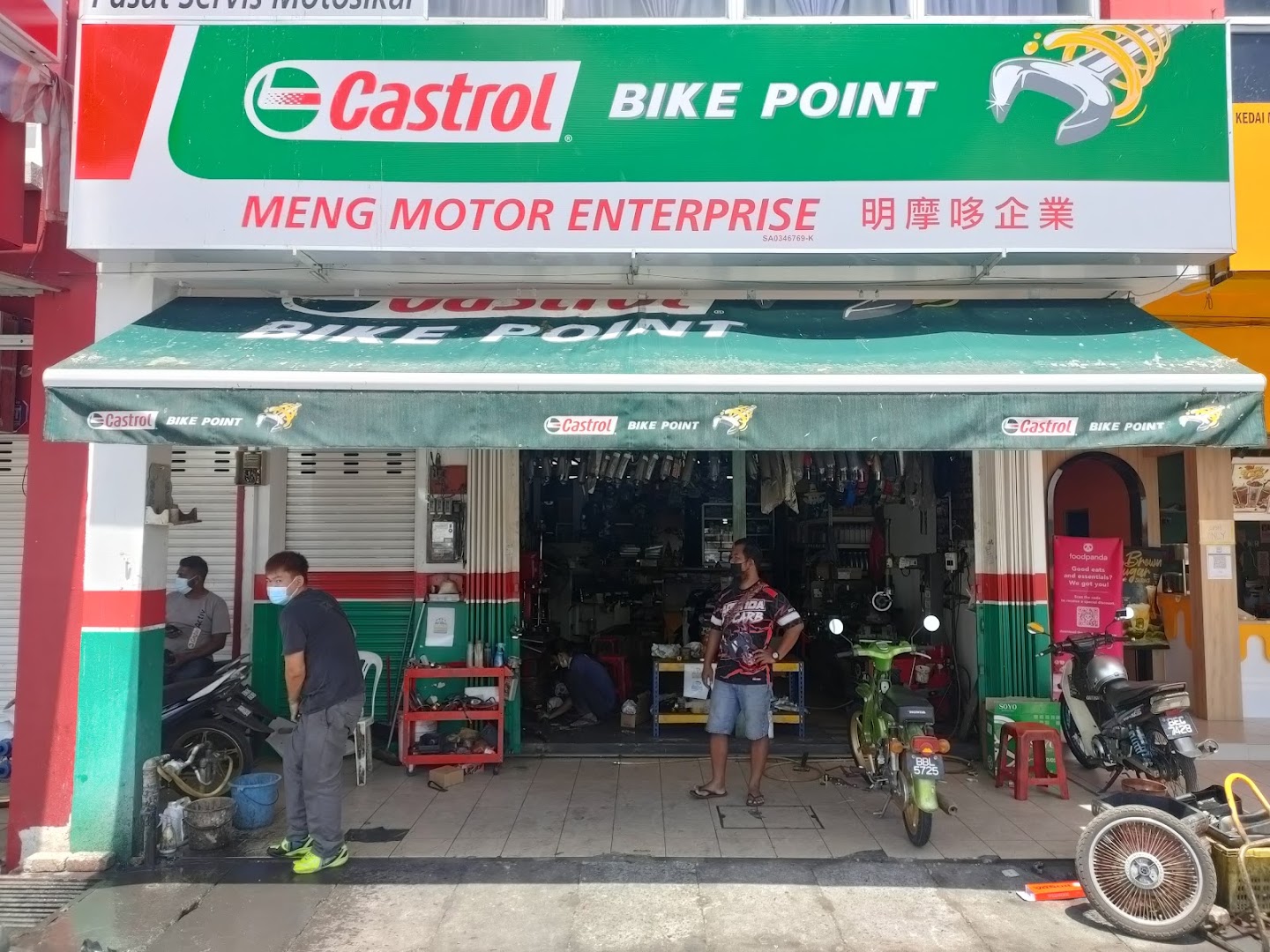 Castrol Bike Point - Meng Motor Enterprise in Jenjarom