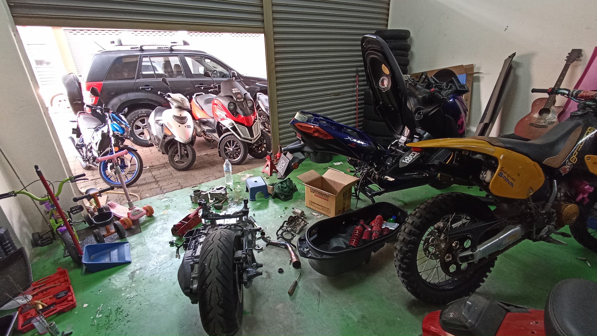 Rocket bee scooter/vespa/engineering works — photo 2