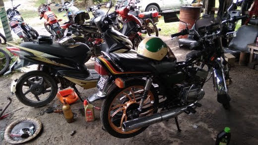 Rangka Motor Garage — photo 1