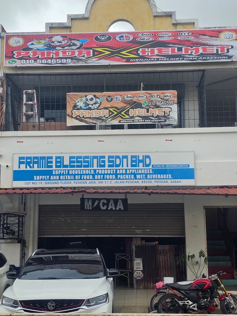 Panda X Helmet in Putatan
