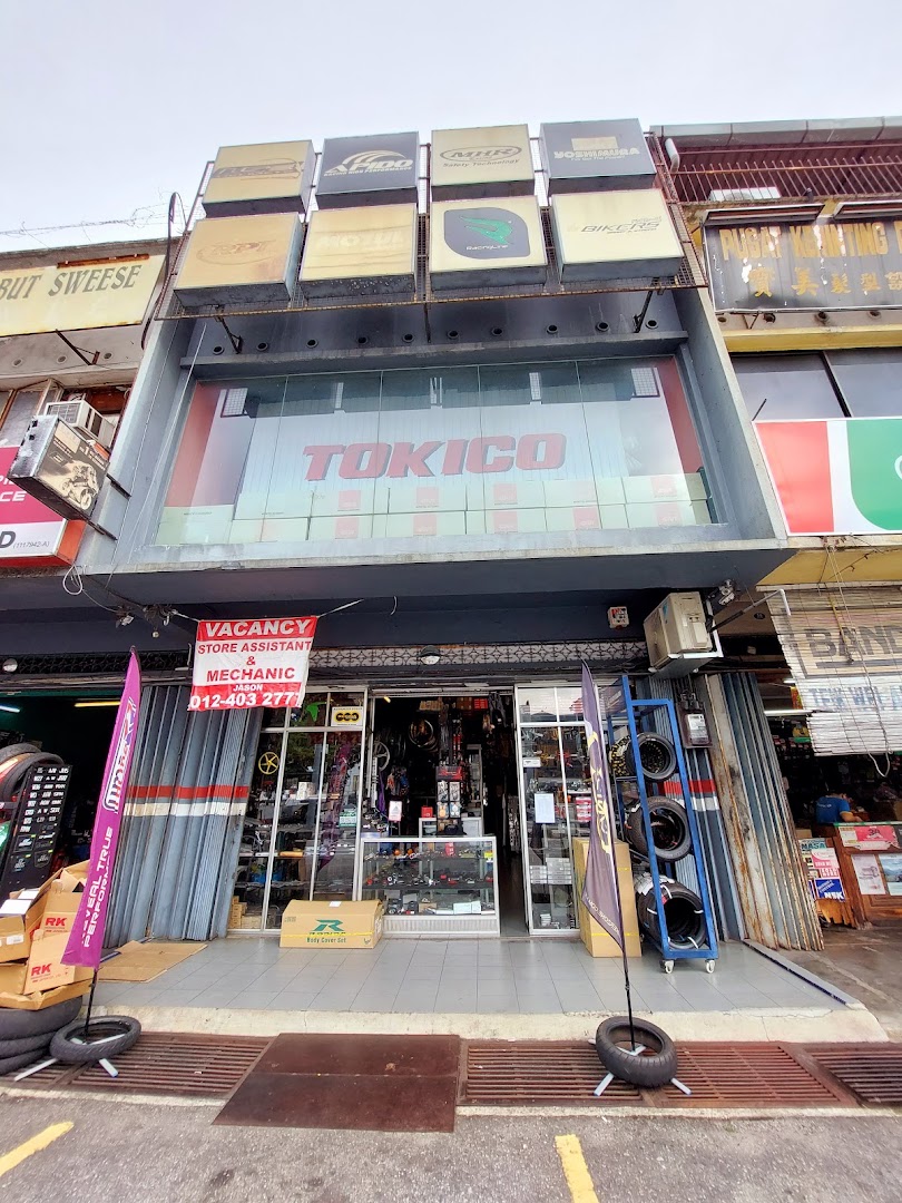 Tokico Accessories Racing Station (Rapido Malaysia authorised dealer) in Bukit Mertajam