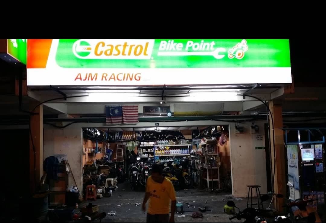 Castrol Bike Point - AJM Racing in Ipoh