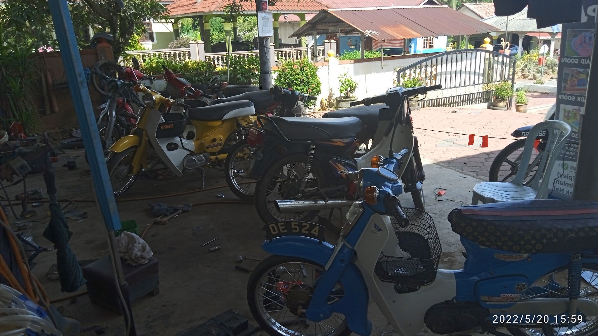 bengkel motor kemahang 3 in Tanah Merah